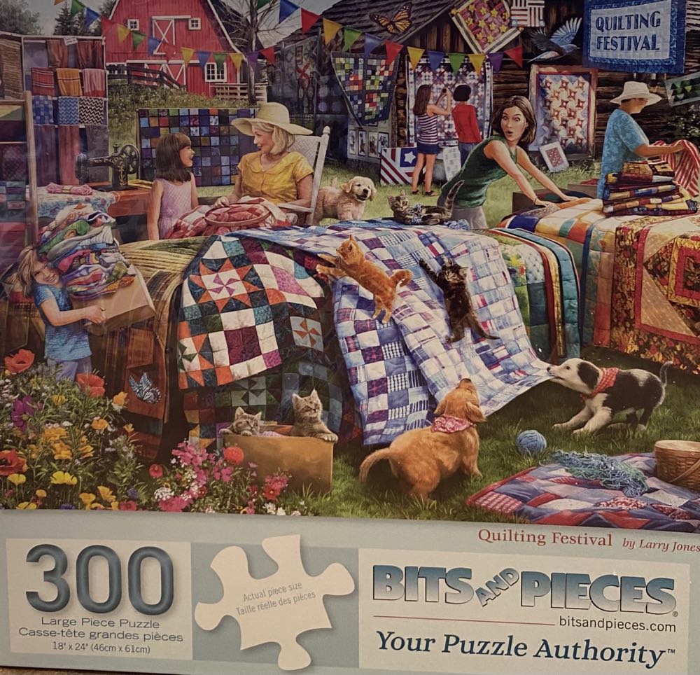 Quilting Festival - Bits & Pieces 🇺🇸 puzzle collectible [Barcode 192949051141] - Main Image 3