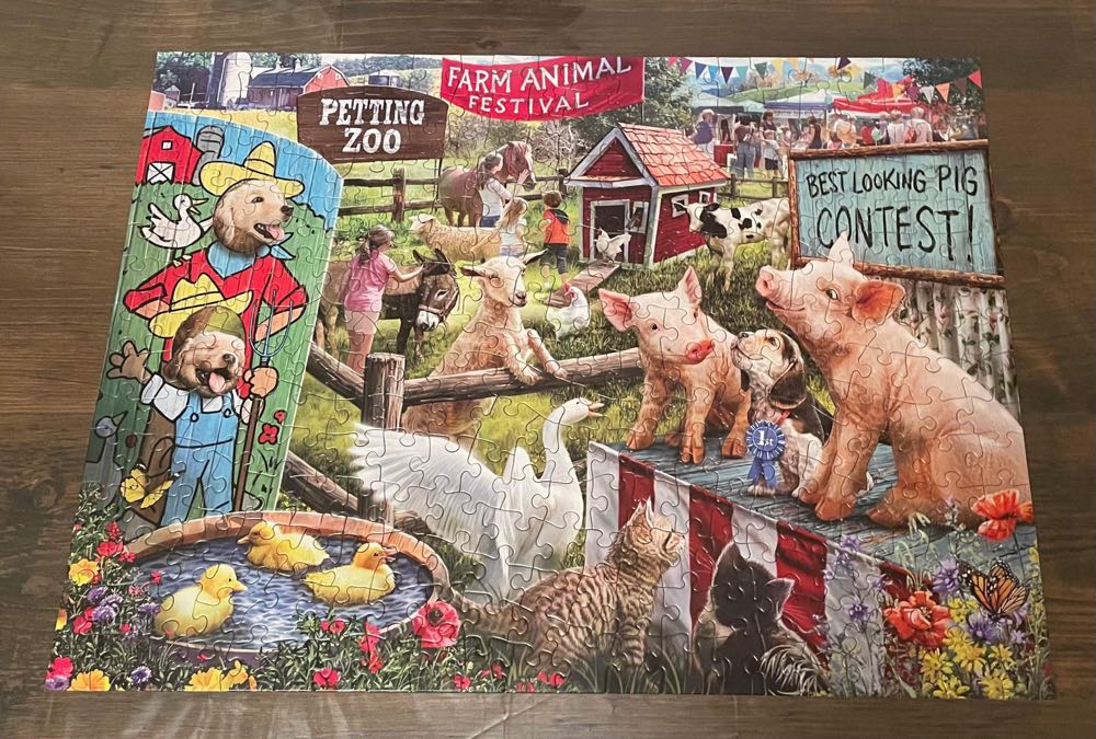 Farm Animal Festival Karen Davenport Next Shipment VC  - Bits & Pieces 🇺🇸 puzzle collectible [Barcode 192949051110] - Main Image 3