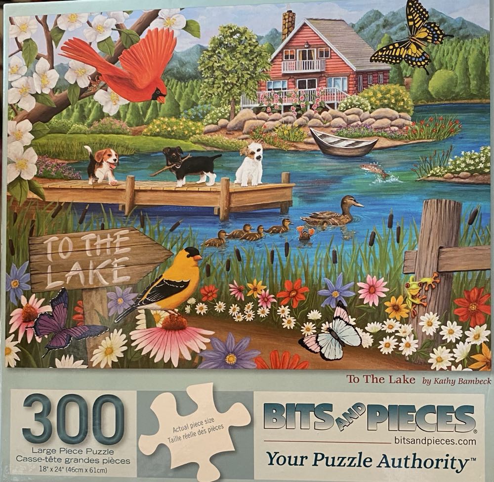SOLD TO THE LAKE - Bits And Pieces puzzle collectible [Barcode 192949061089] - Main Image 2