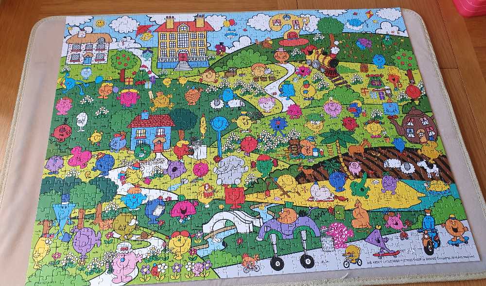 Mr Men Little Miss - Winning Moves puzzle collectible [Barcode 5036905050609] - Main Image 2