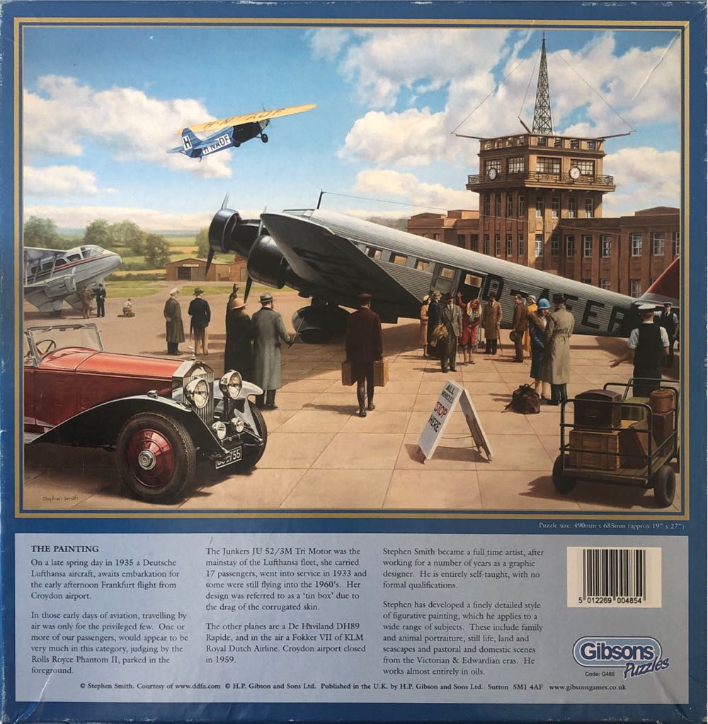 Embarkation - Gibsons puzzle collectible [Barcode 5012269004854] - Main Image 2