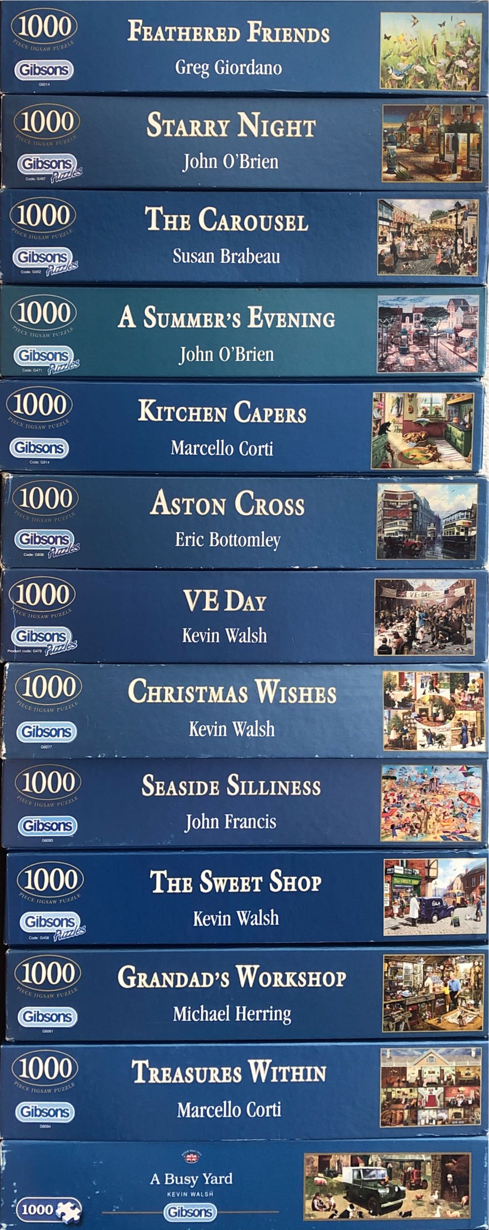 Achterste Rij Links Hsk Bov-mid-ond  puzzle collectible - Main Image 2