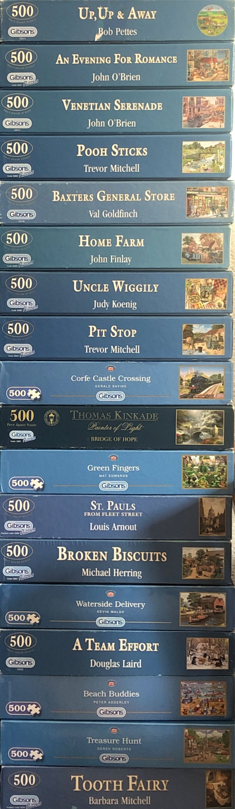 Achterste Rij Rechts Bov Mid Ond  puzzle collectible - Main Image 2