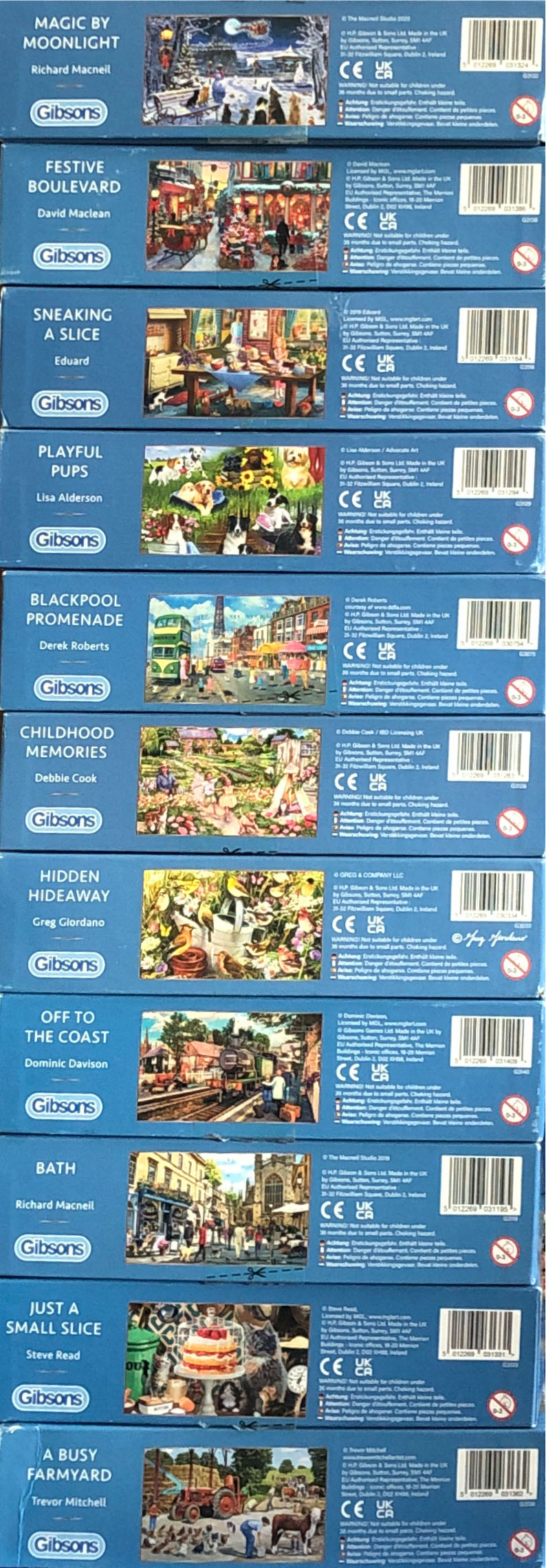 Voorste Rij Links Hsk Bov Mid Ond  puzzle collectible - Main Image 2