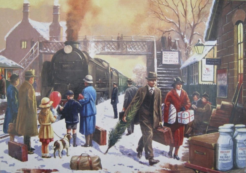 Home For Christmas - Gibsons puzzle collectible [Barcode 5012269030013] - Main Image 2