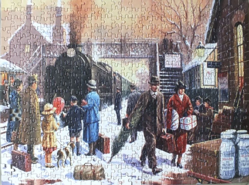 Home For Christmas - Gibsons puzzle collectible [Barcode 5012269030013] - Main Image 3