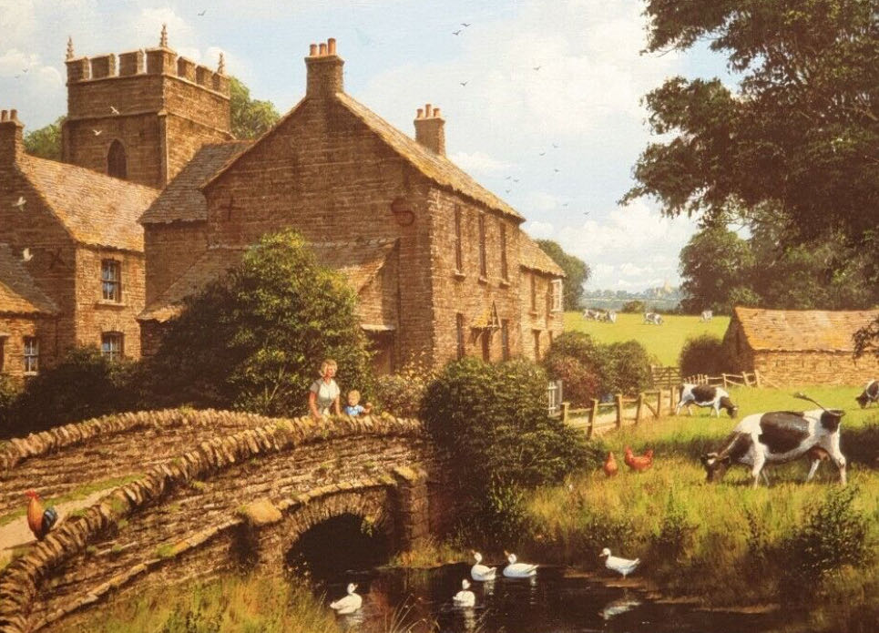 Feeding The Ducks NMOL NNK??? - Gibsons puzzle collectible - Main Image 2