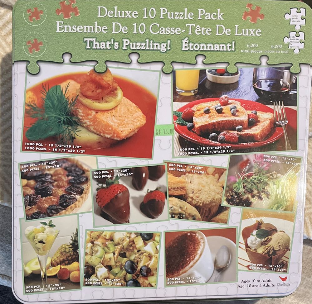 Deluxe 10 Puzzle - Cardinal puzzle collectible [Barcode 047754111002] - Main Image 2