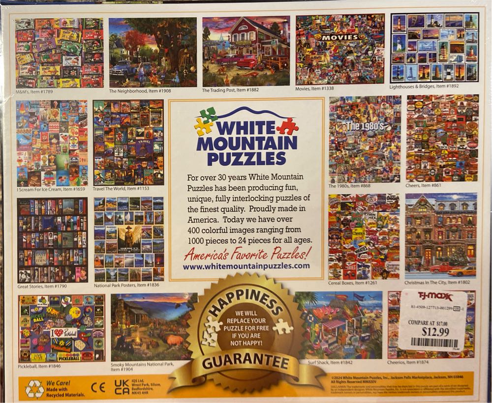 Spooky House - White Mountain puzzle collectible [Barcode 724819266678] - Main Image 3