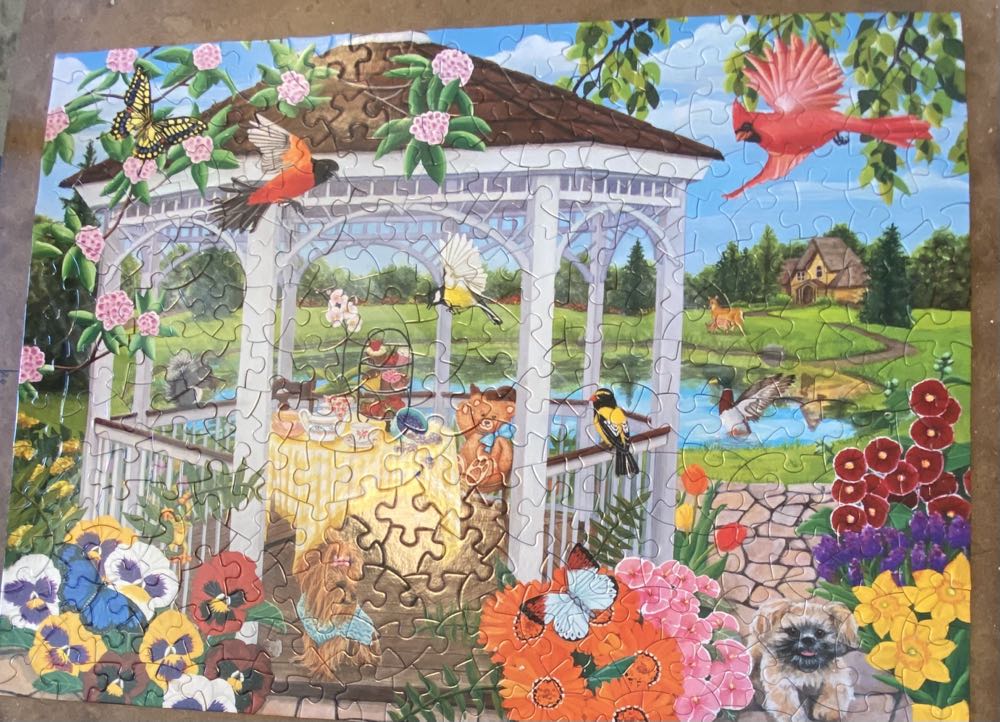 Garden Gazebo - Bits & Pieces puzzle collectible [Barcode 192949061072] - Main Image 2