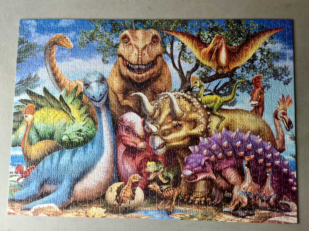 *Dinosaurs 😁 COMPLETED 15/08/2023 - Little Tigger puzzle collectible - Main Image 2