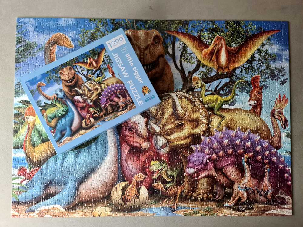 *Dinosaurs 😁 COMPLETED 15/08/2023 - Little Tigger puzzle collectible - Main Image 3