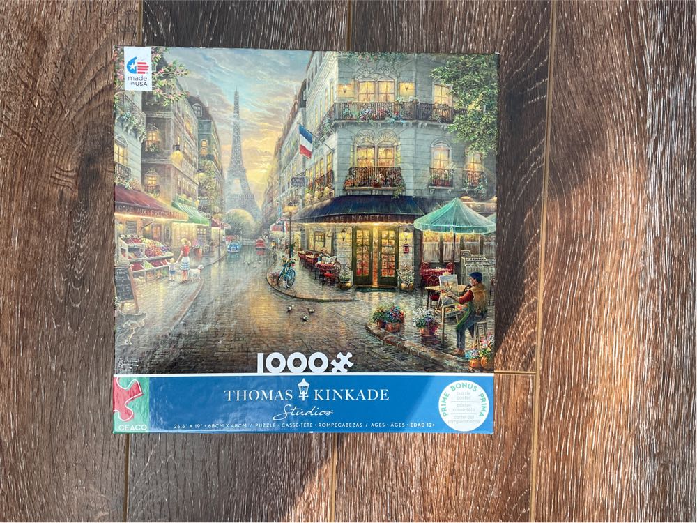 Paris Cafe - Ceaco puzzle collectible [Barcode 021081333375] - Main Image 2