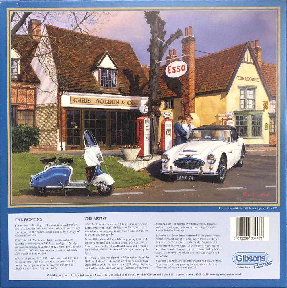 Filling Up - Gibsons puzzle collectible [Barcode 5012269004489] - Main Image 2
