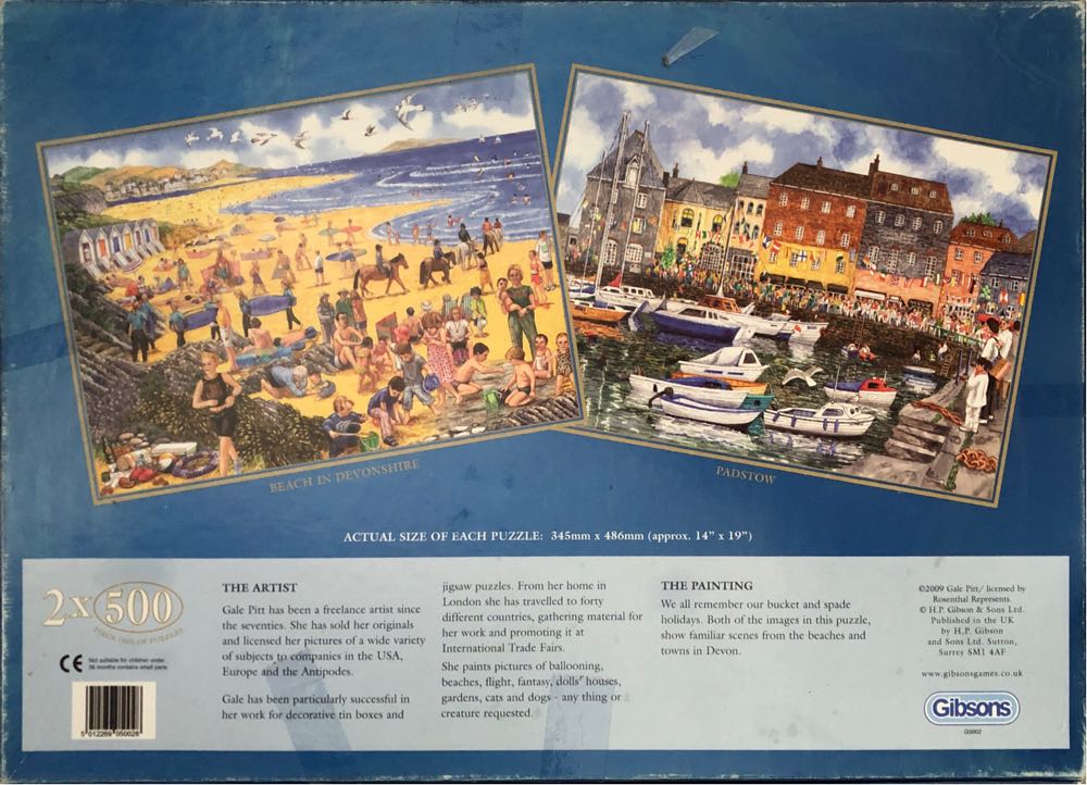 Holiday Memories - Gibsons puzzle collectible [Barcode 5012269050028] - Main Image 2