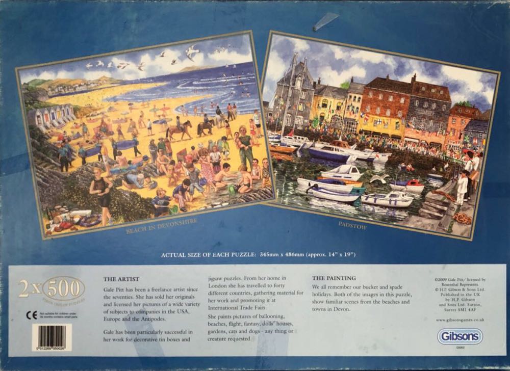 Holiday Memories - Gibsons puzzle collectible [Barcode 5012269050028] - Main Image 4