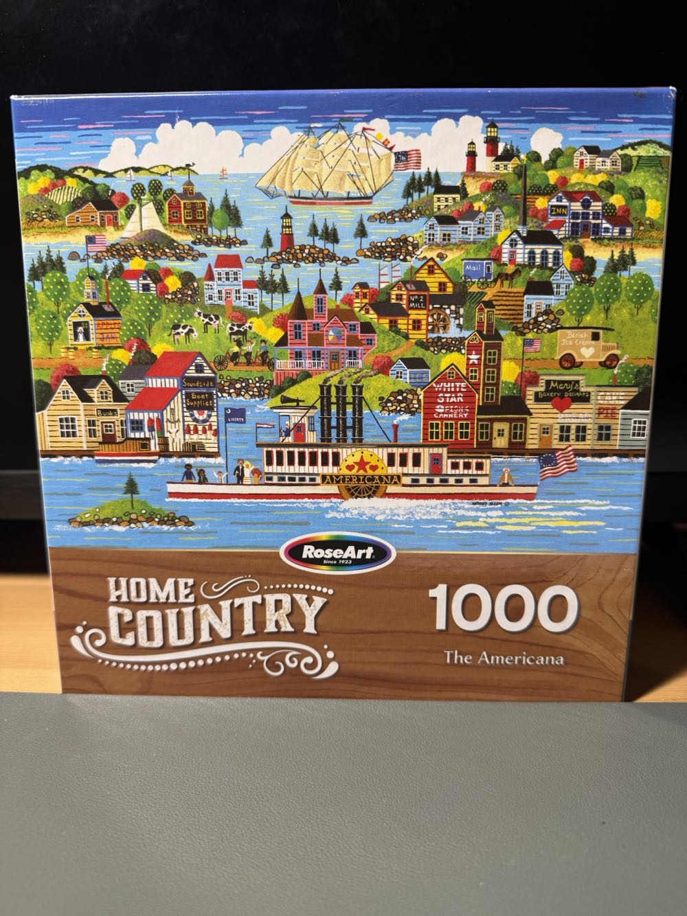 The Americana - RoseArt puzzle collectible [Barcode 4895145457347] - Main Image 2