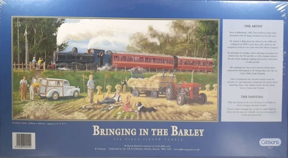 Bringing In The Barley - Gibsons puzzle collectible [Barcode 5012269040104] - Main Image 4