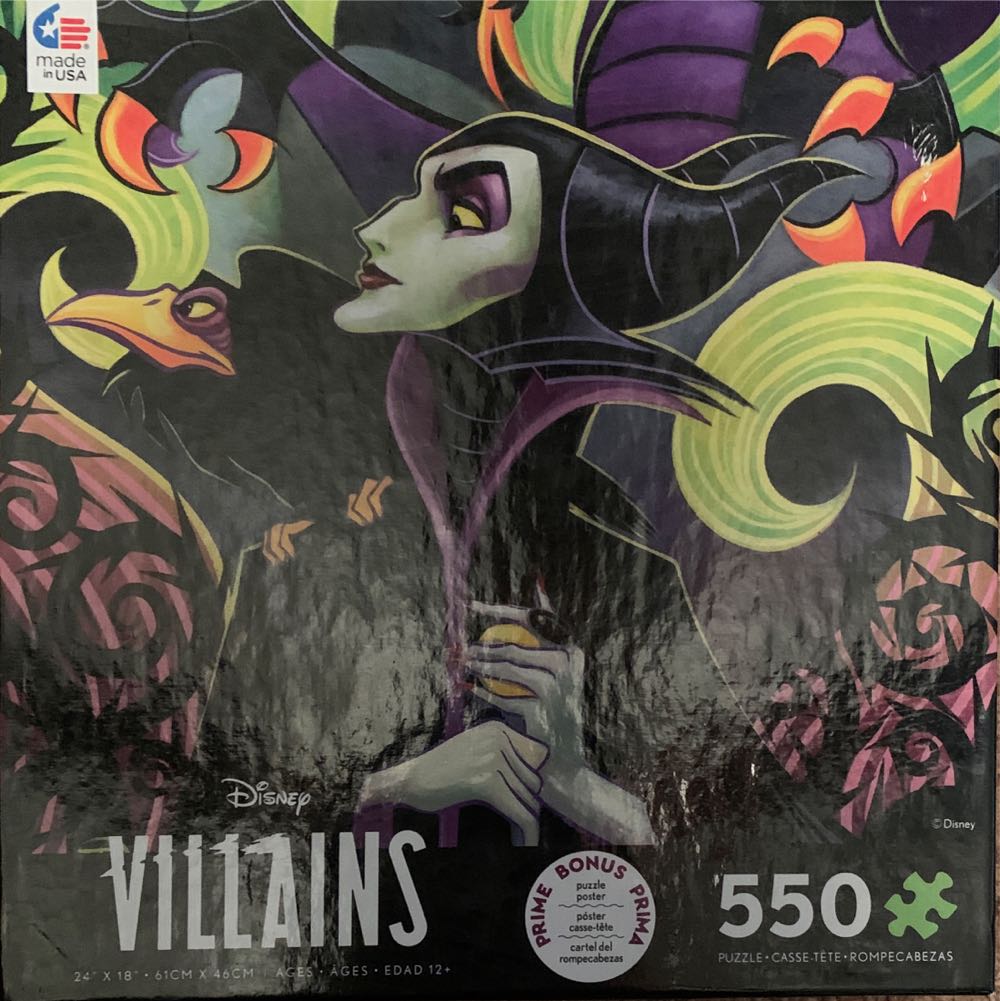 Disney Villains - Ceaco puzzle collectible [Barcode 0021081240741] - Main Image 2