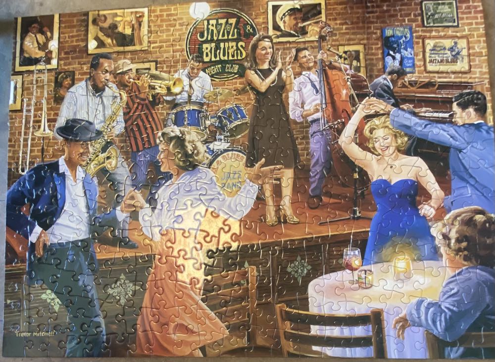 Jazz And Blues - Bits & Pieces puzzle collectible [Barcode 192949077479] - Main Image 2