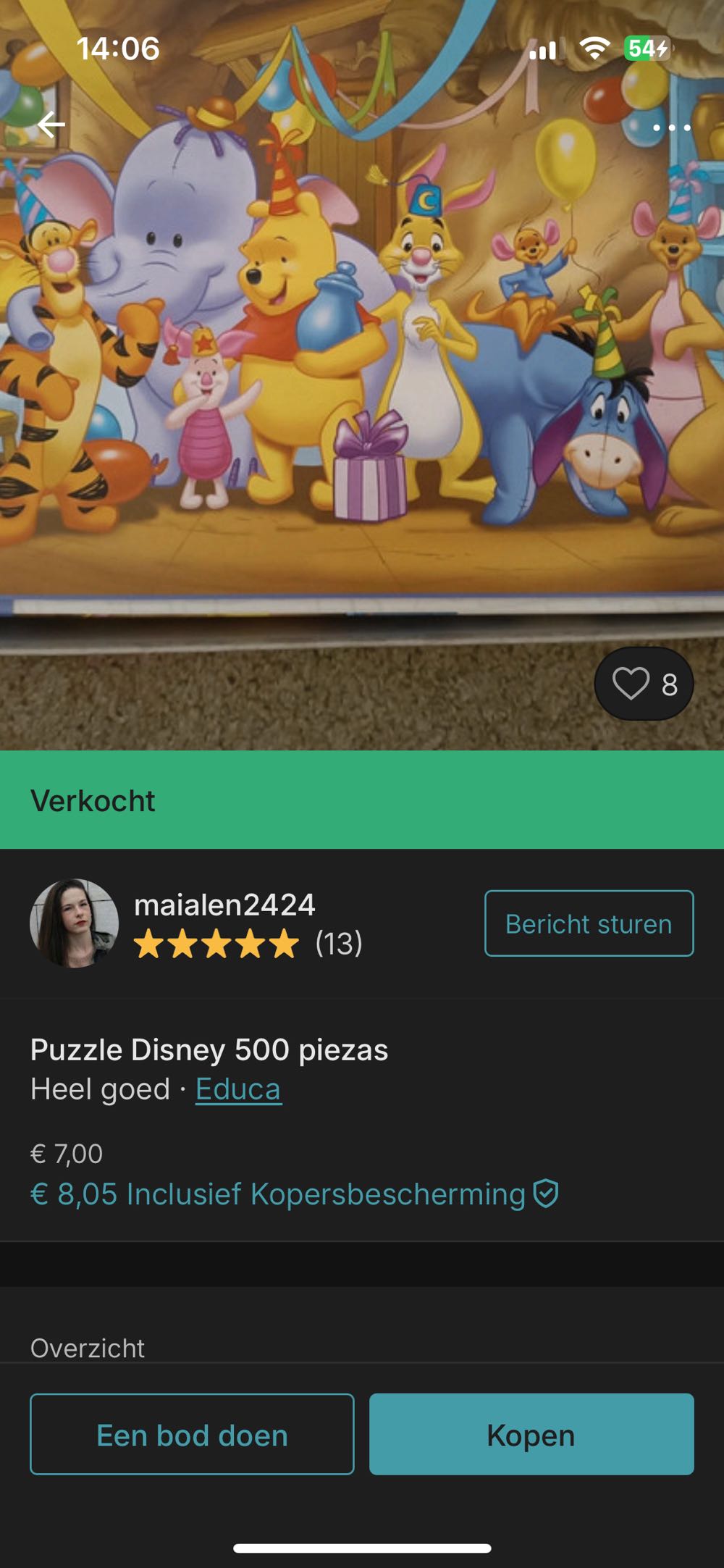 Winnie the Pooh - Educa puzzle collectible [Barcode 8412668130586] - Main Image 3