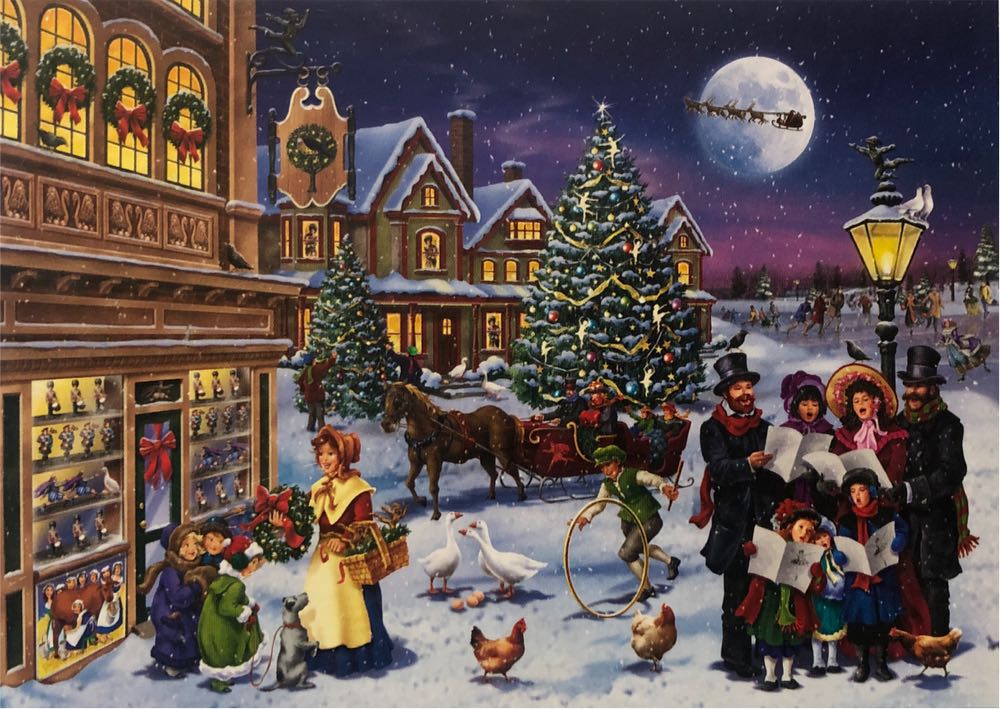 Christmas Is Coming - Waddingtons puzzle collectible [Barcode 5036905017374] - Main Image 2
