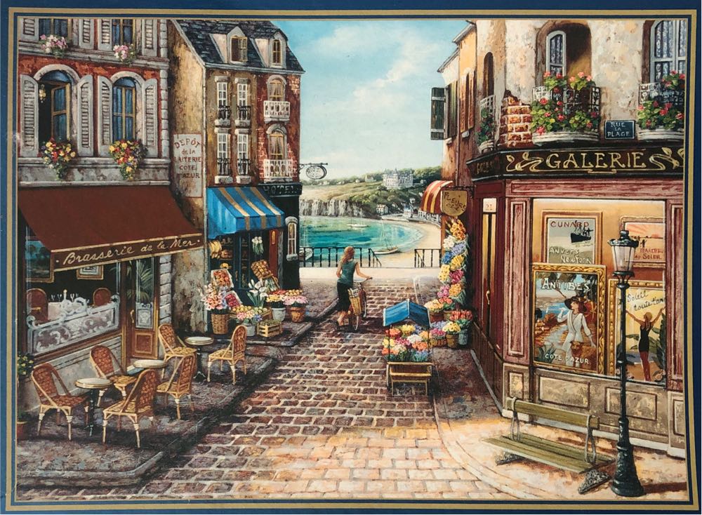 The Old Town - Gibsons puzzle collectible [Barcode 5012269008753] - Main Image 2