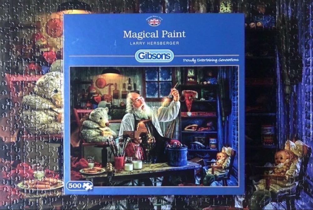 Magical Paint - Gibsons puzzle collectible [Barcode 5012269030709] - Main Image 4