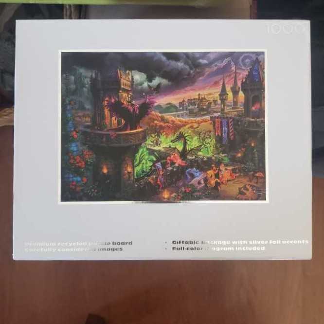 Disney - Thomas Kinkade: Maleficent - Ceaco puzzle collectible [Barcode 021081311007] - Main Image 2