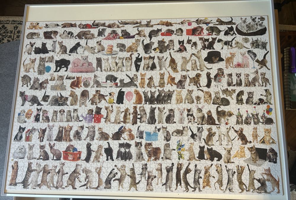 The World of Cats - Eurographics 🇺🇸 puzzle collectible [Barcode 628136205801] - Main Image 2
