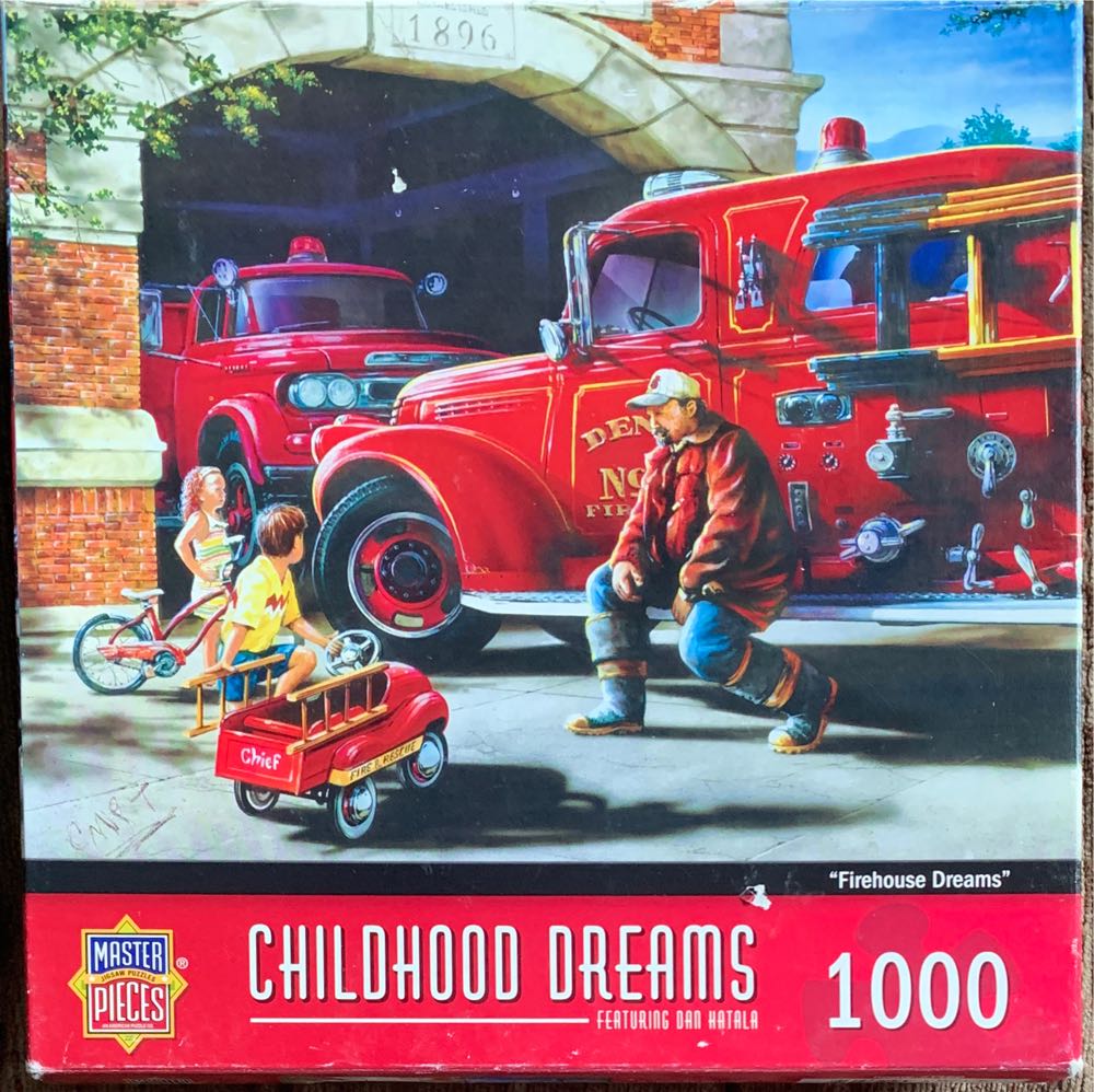 Childhood Dreams - Master Pieces puzzle collectible [Barcode 705988511370] - Main Image 2