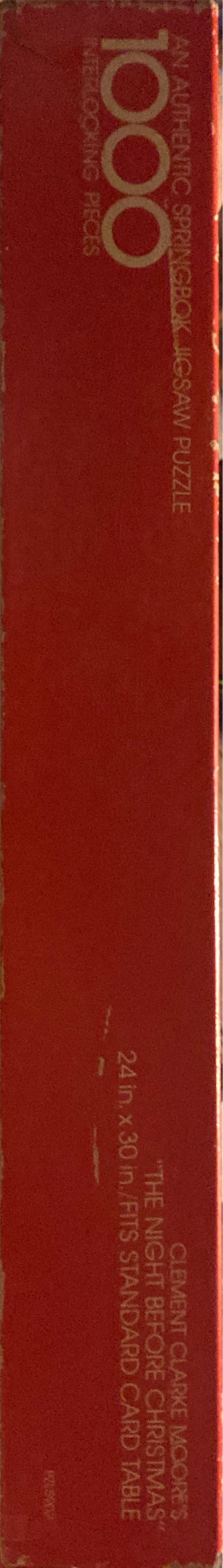 The Night Before Christmas - Springbok puzzle collectible - Main Image 2