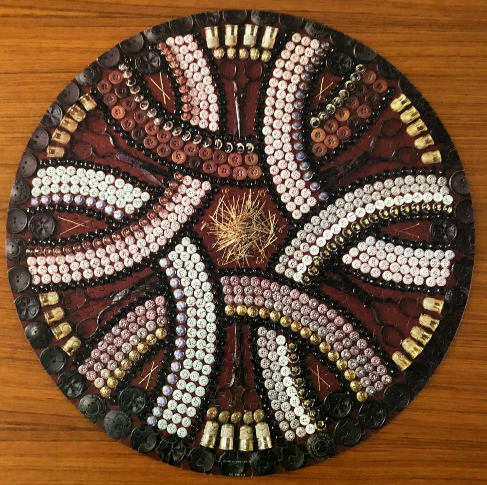 Buttons - SOLD - Springbok puzzle collectible - Main Image 2