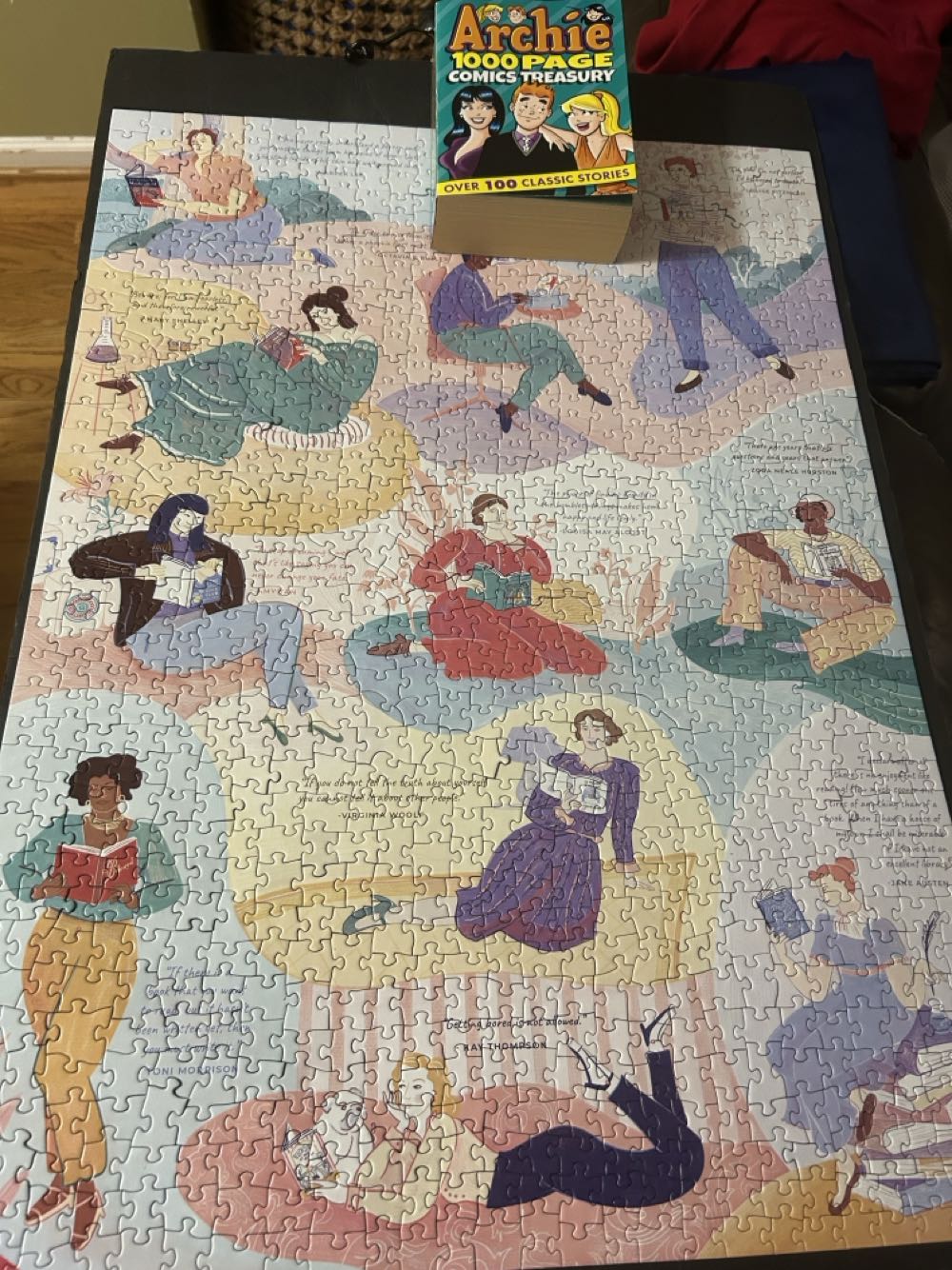 Literary Women - Cobble Hill puzzle collectible [Barcode 625012401067] - Main Image 2