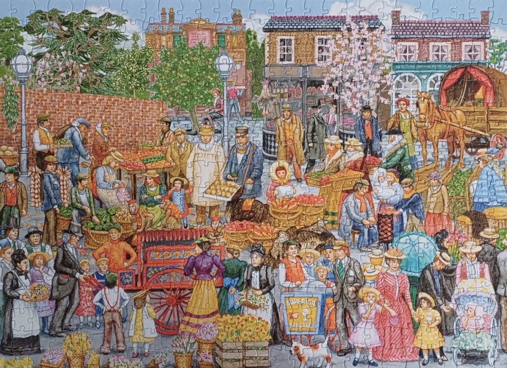 Springtime Market - Gibsons puzzle collectible [Barcode 5012269030235] - Main Image 3