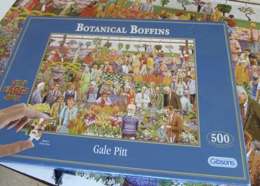 Botanical Boffins - Gibsons puzzle collectible [Barcode 5012269030280] - Main Image 4
