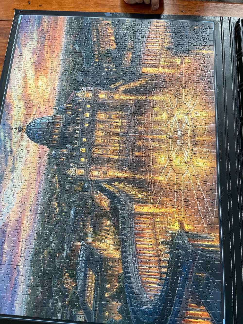 ZZ Vatican sunset - Schmidt🇩🇪 puzzle collectible [Barcode 4001504596286] - Main Image 2