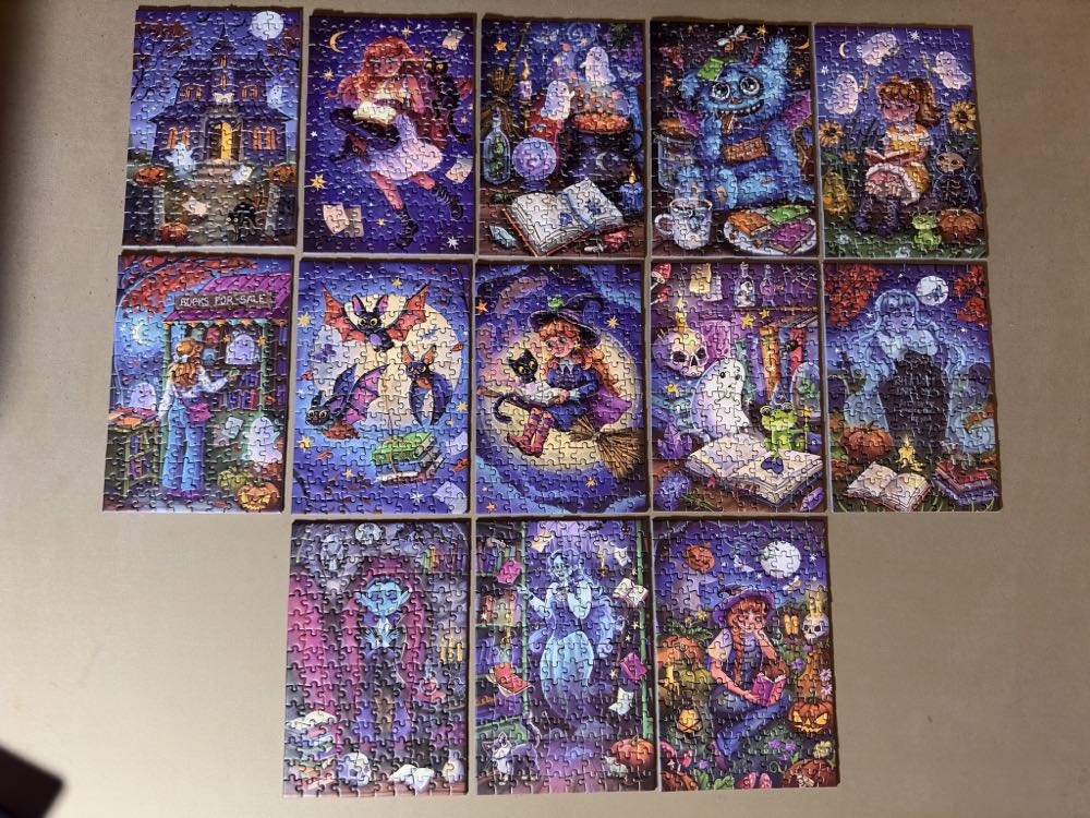 Reverie A Bookish Halloween Advent Calendar - Reverie puzzle collectible [Barcode 9309000168255] - Main Image 2