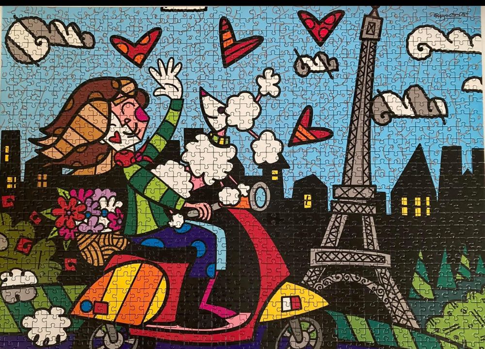 Britto - Paris - Grow puzzle collectible [Barcode 7908010137460] - Main Image 4