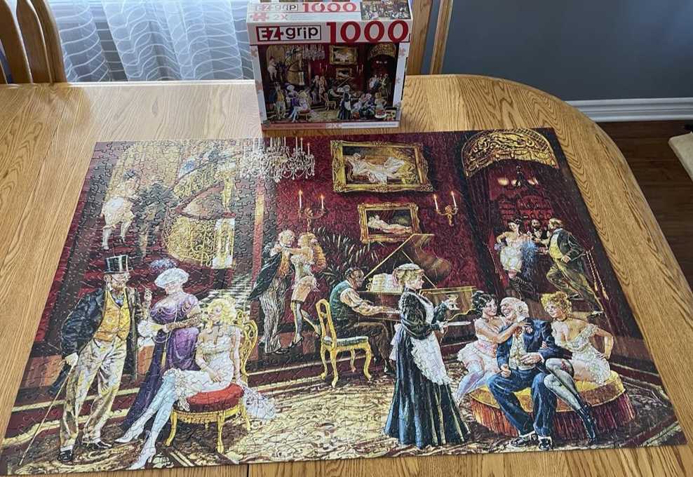 Gentleman’s Club - Masterpieces, Inc. puzzle collectible [Barcode 705988715495] - Main Image 3