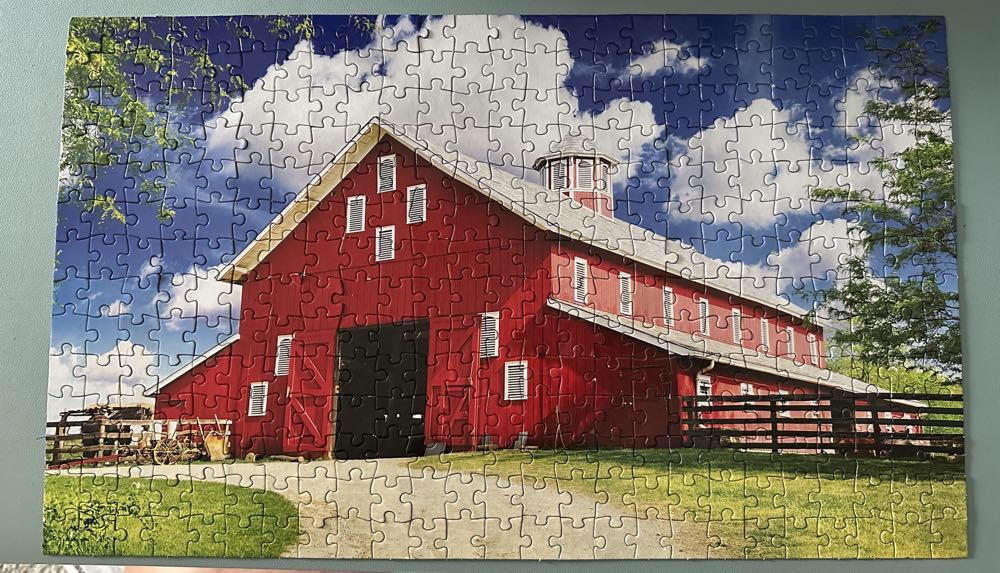 Big Red Barn - Cra-Z-Art puzzle collectible [Barcode 195464091500] - Main Image 3