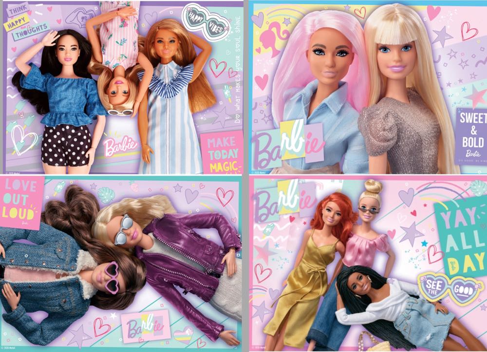 Barbie Bumper Pack 🟦 - Ravensburger puzzle collectible [Barcode 4005556051199] - Main Image 2