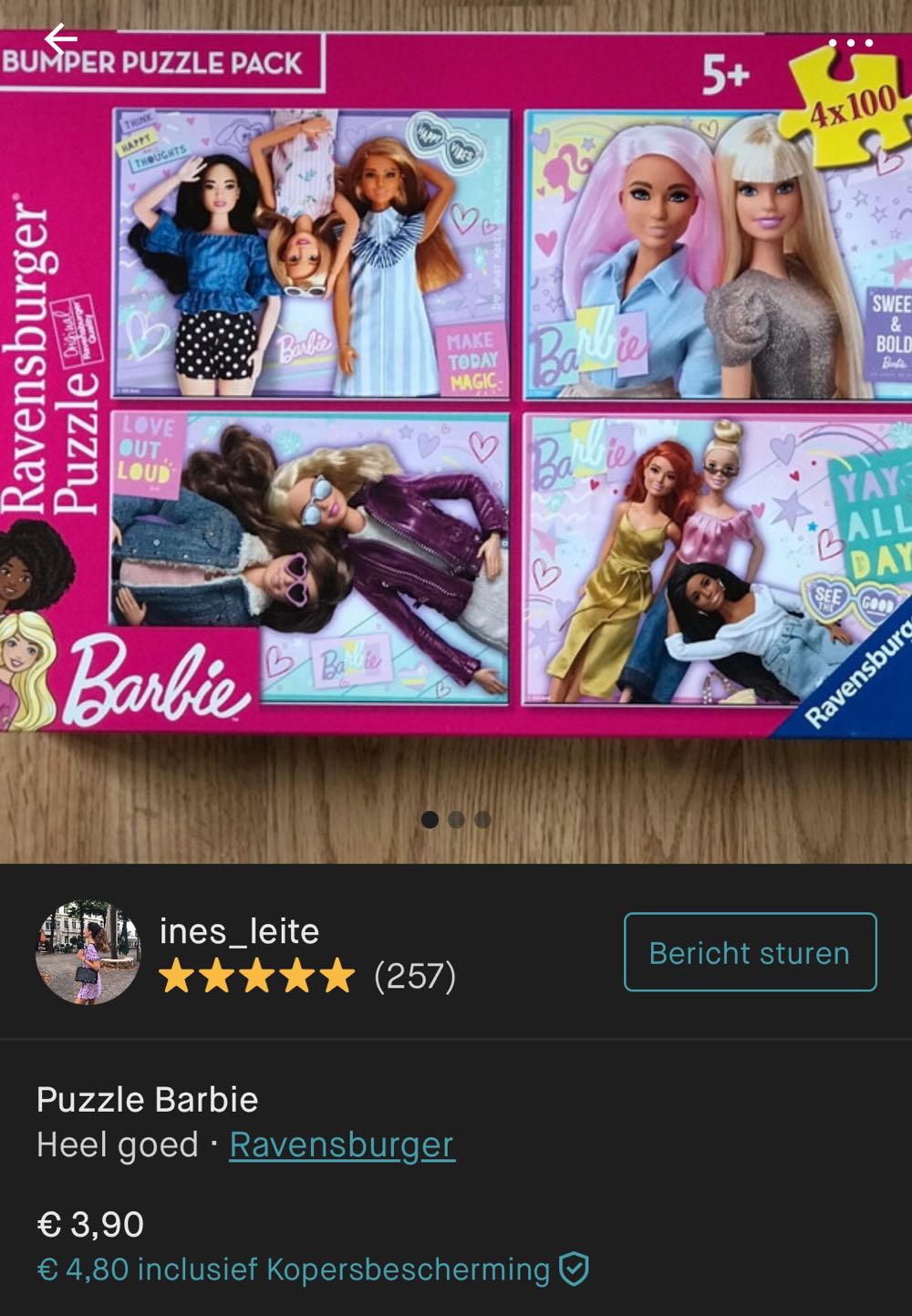 Barbie Bumper Pack 🟦 - Ravensburger puzzle collectible [Barcode 4005556051199] - Main Image 4