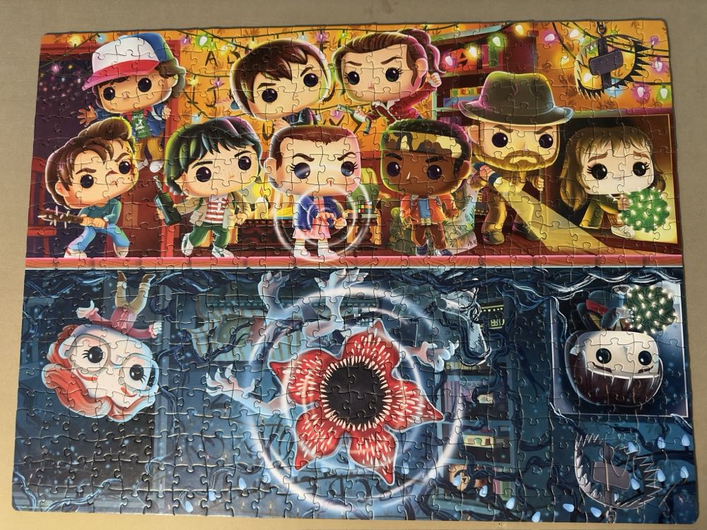 Funko Pop! Games Stranger Things 500 Piece Puzzle New Sealed 18”x24” - Funko puzzle collectible [Barcode 889698721462] - Main Image 2