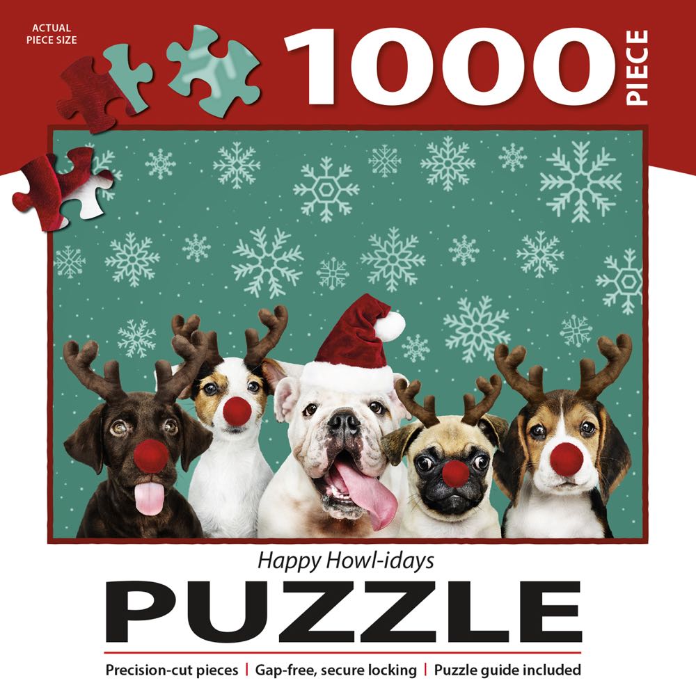 Happy Howl-idays  - Turner Licensing puzzle collectible [Barcode 841622156924] - Main Image 2