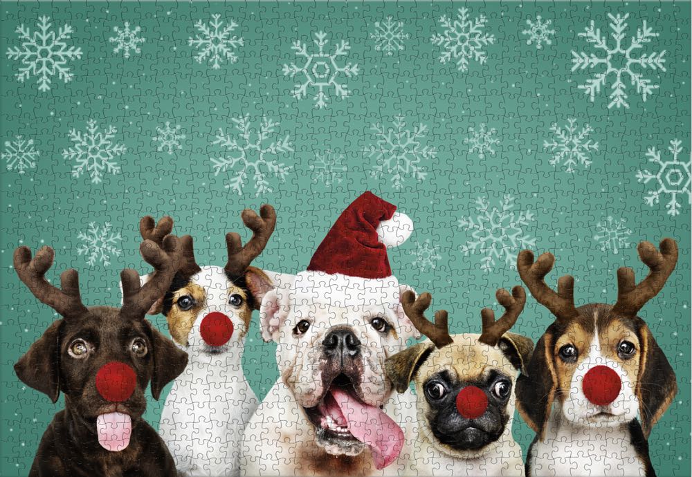 Happy Howl-idays  - Turner Licensing puzzle collectible [Barcode 841622156924] - Main Image 3