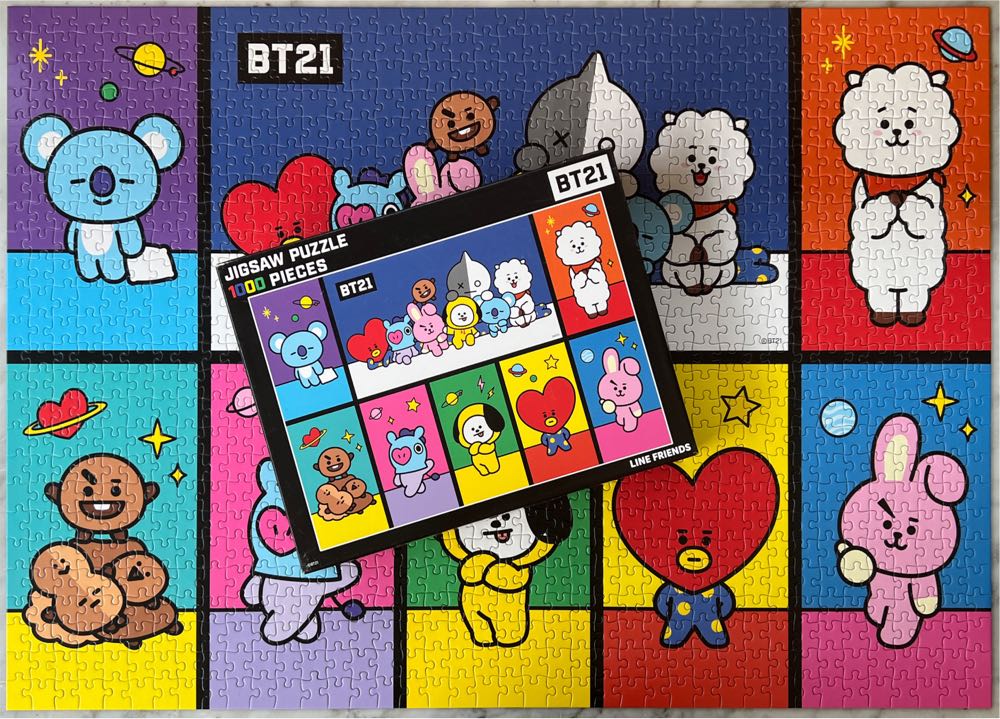 BT21 Line friends - Artbox puzzle collectible - Main Image 3