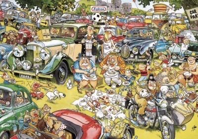 I ❤️ Picnic in the Park - Jumbo puzzle collectible [Barcode 8710126156285] - Main Image 2