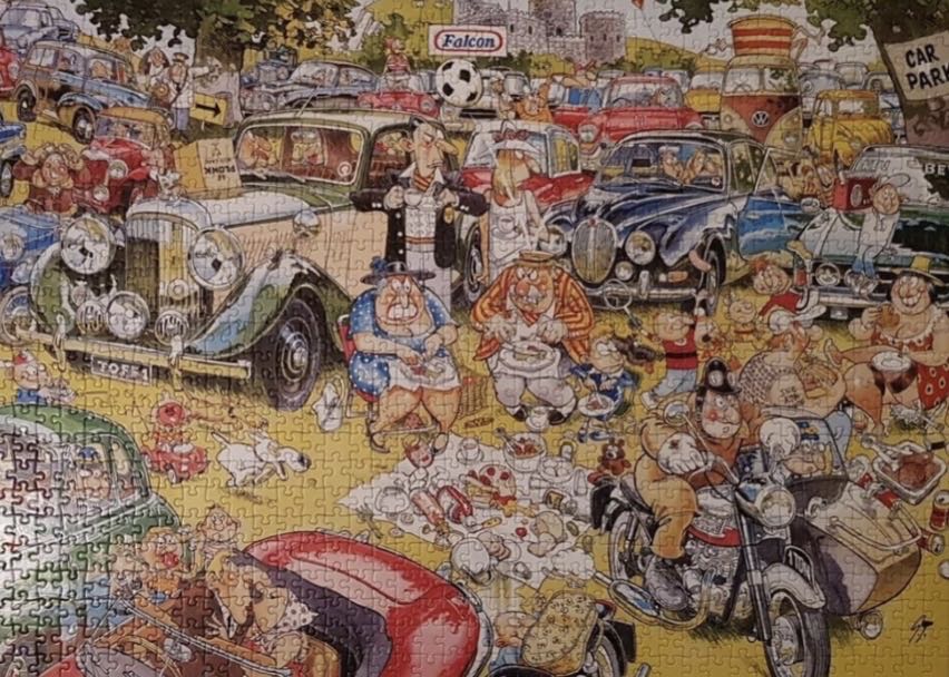 I ❤️ Picnic in the Park - Jumbo puzzle collectible [Barcode 8710126156285] - Main Image 3