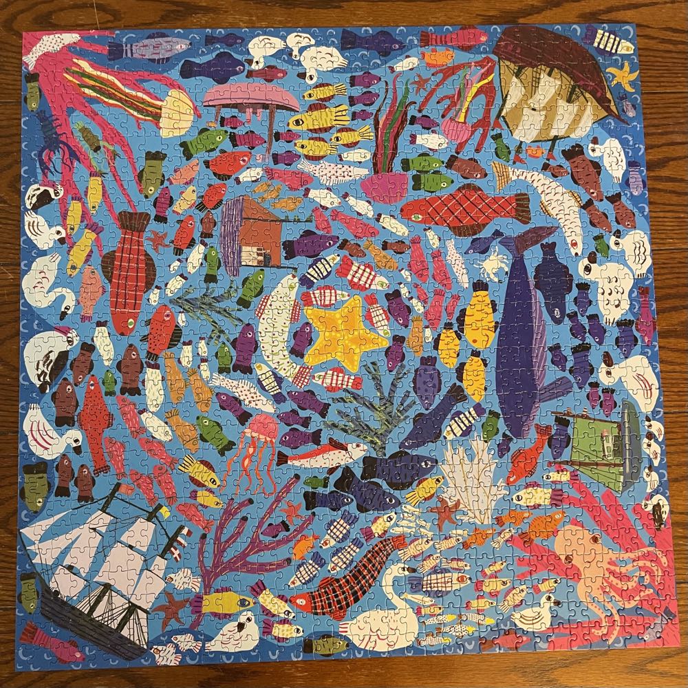 Below The Surface - Eeboo puzzle collectible [Barcode 689196506505] - Main Image 2